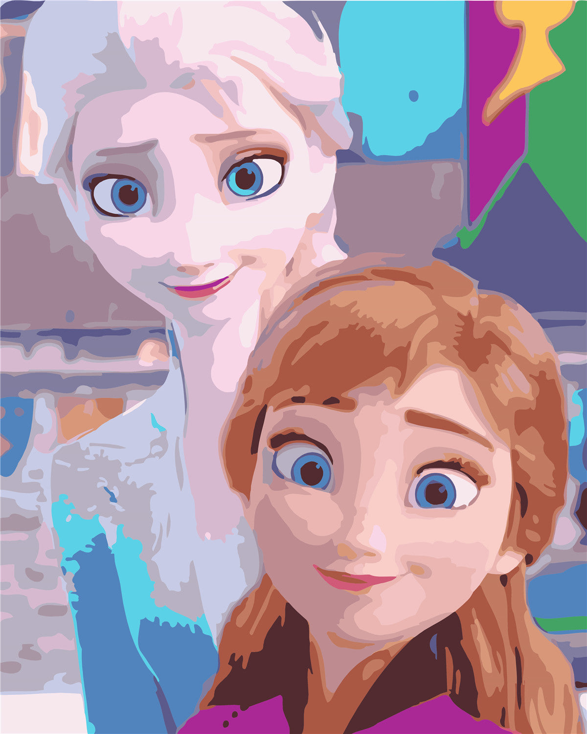 Movie Paint By Numbers Kits UK W-405