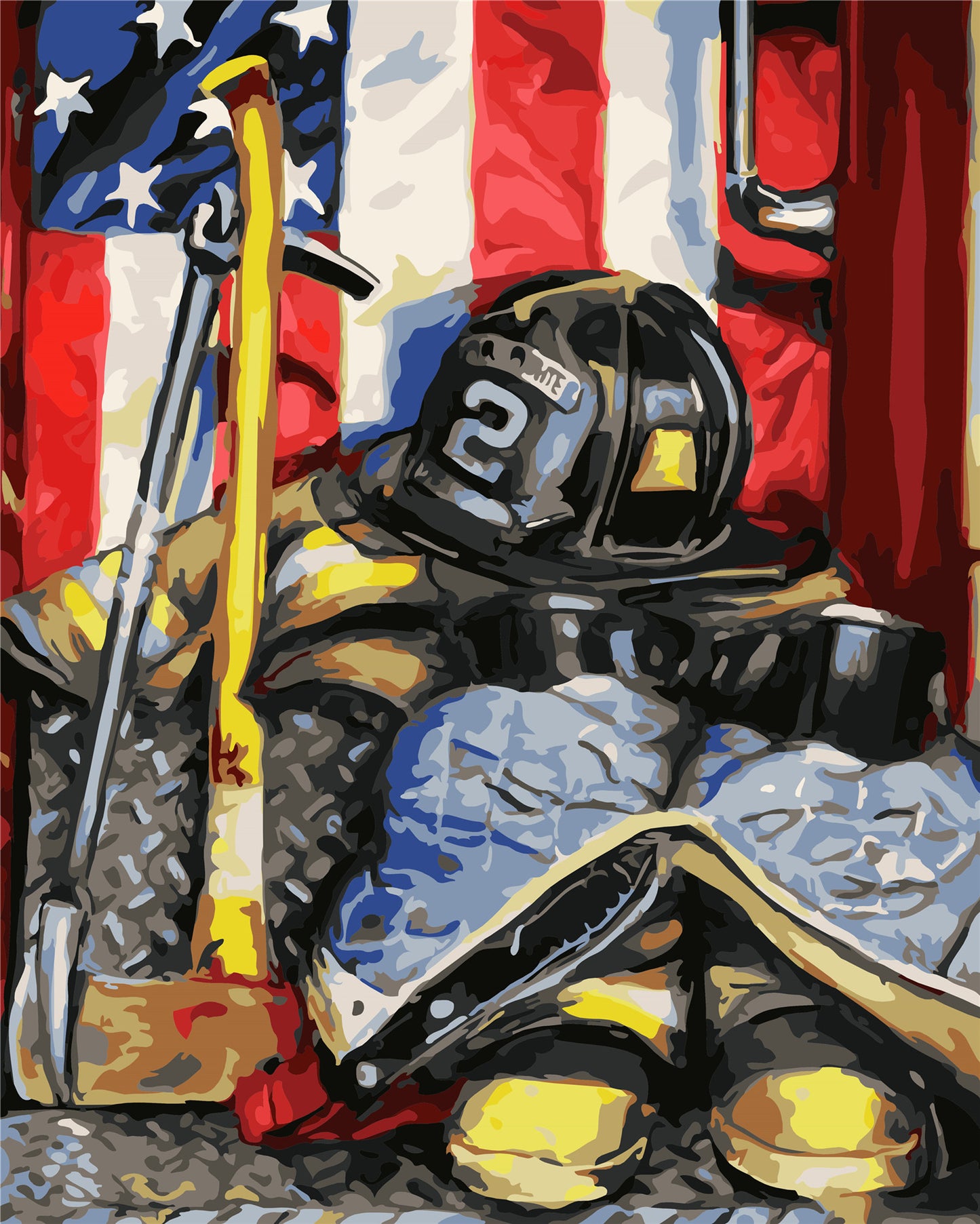 Unsere Auswahl Malen nach Zahlen W-410