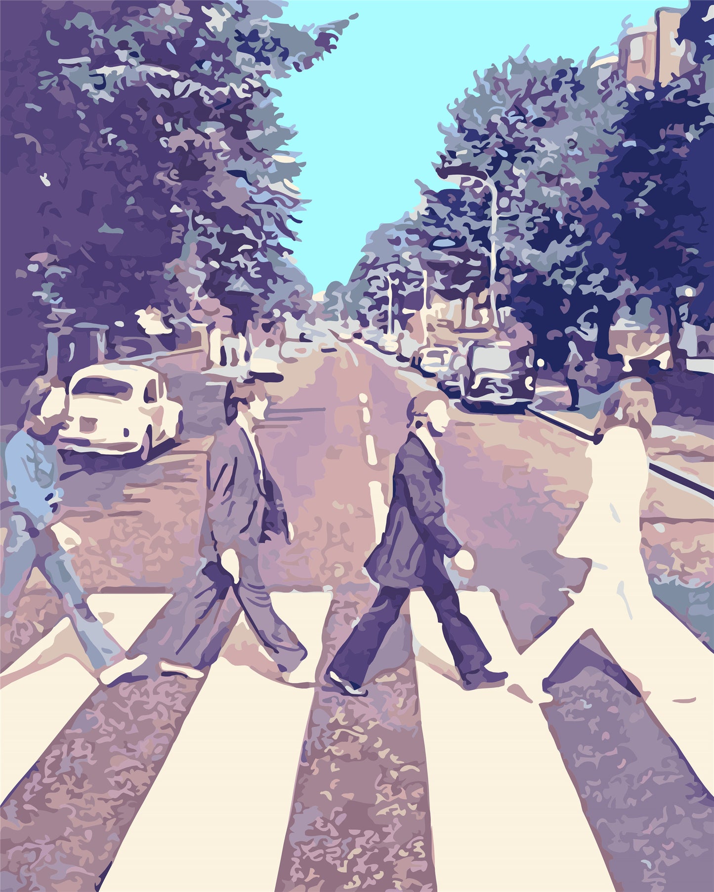 Porträt Malen nach Zahlen W-415