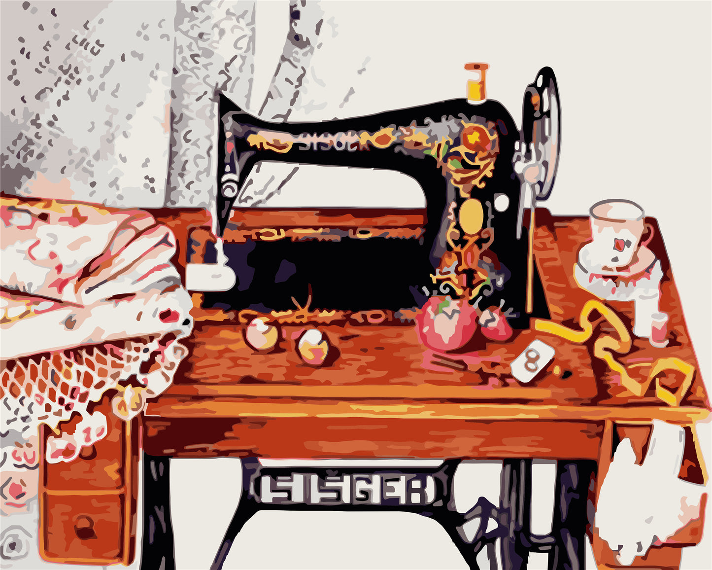 Unsere Auswahl Malen nach Zahlen W-420