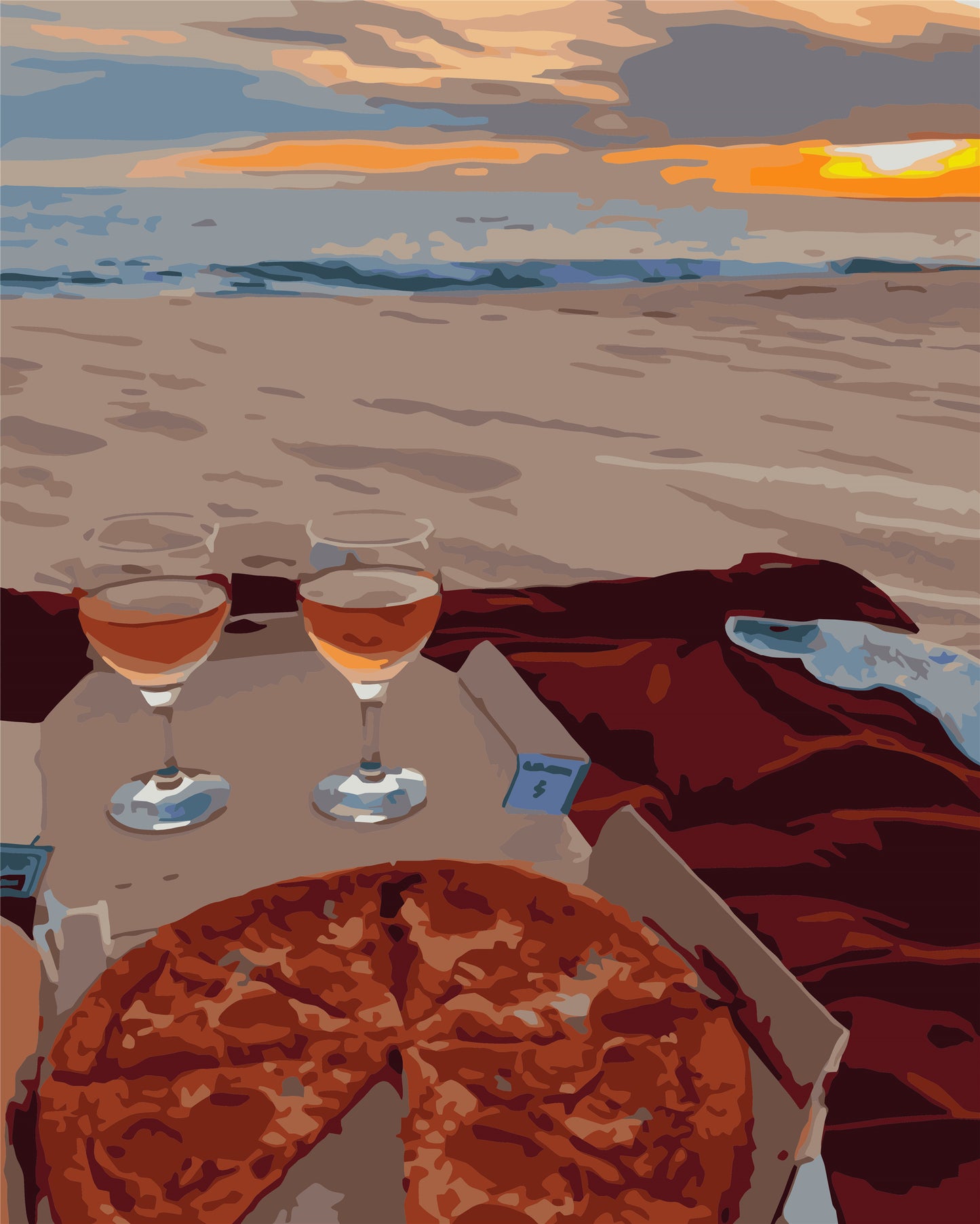 Unsere Auswahl Malen nach Zahlen W-429