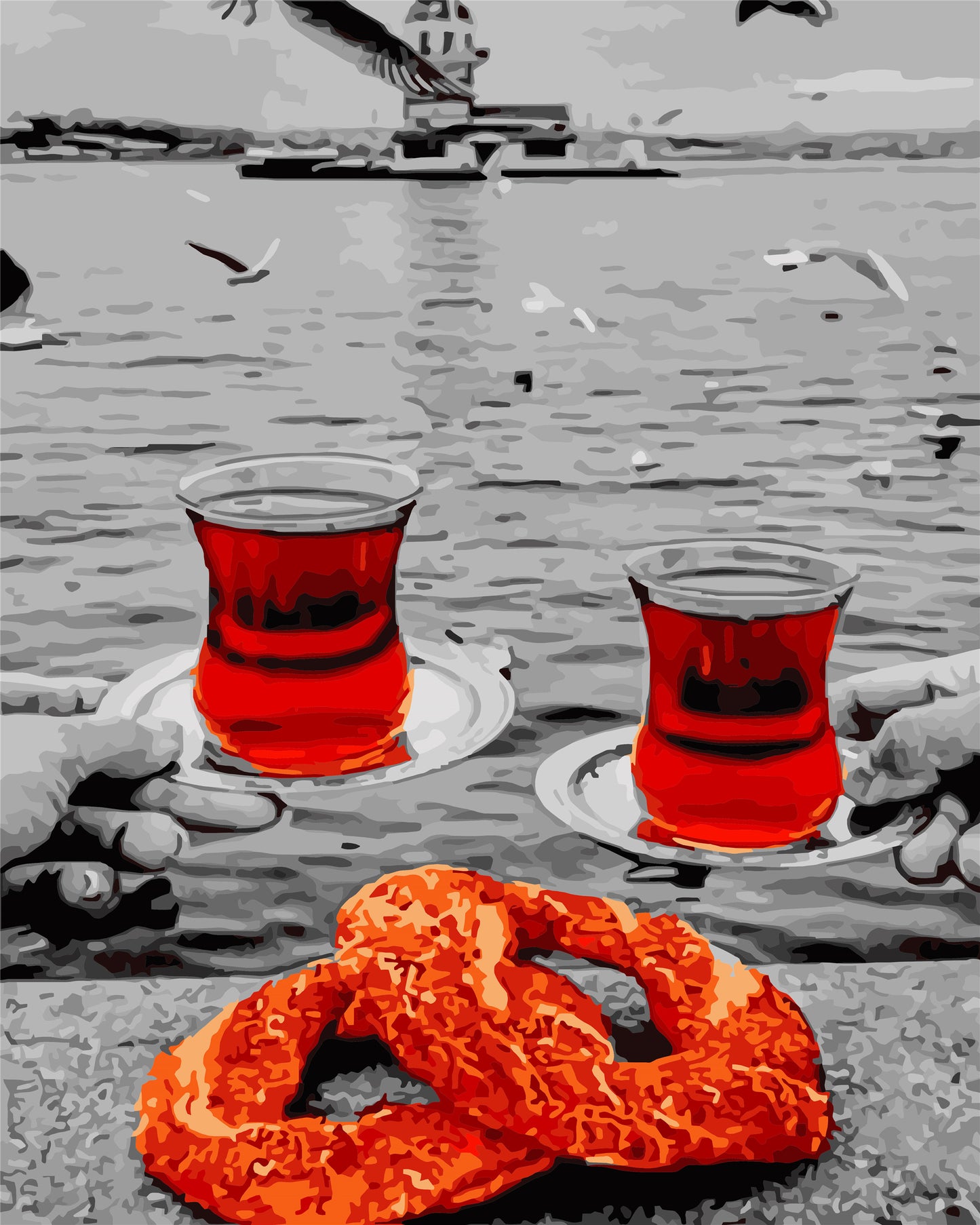 Unsere Auswahl Malen nach Zahlen WH-11306