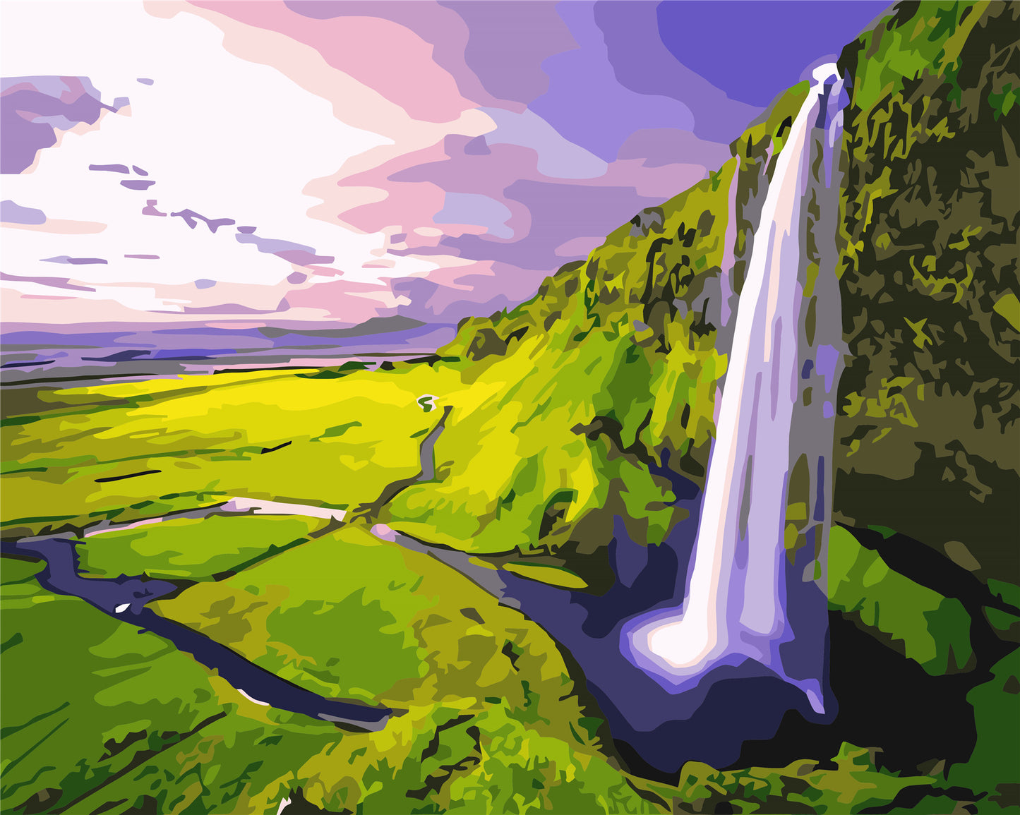 Natürlich Malen nach Zahlen Für Erwachsene WH-12033