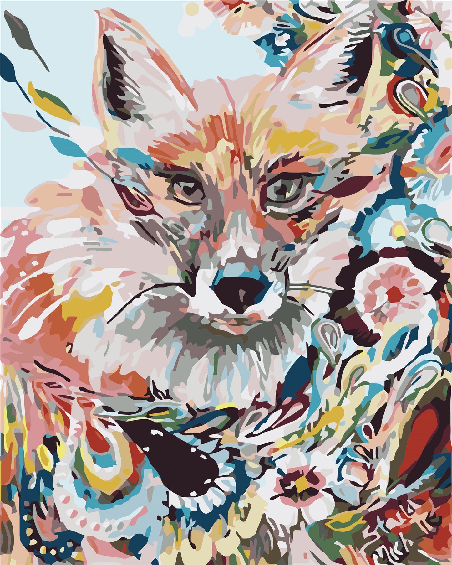 Tier Malen nach Zahlen WH-1224