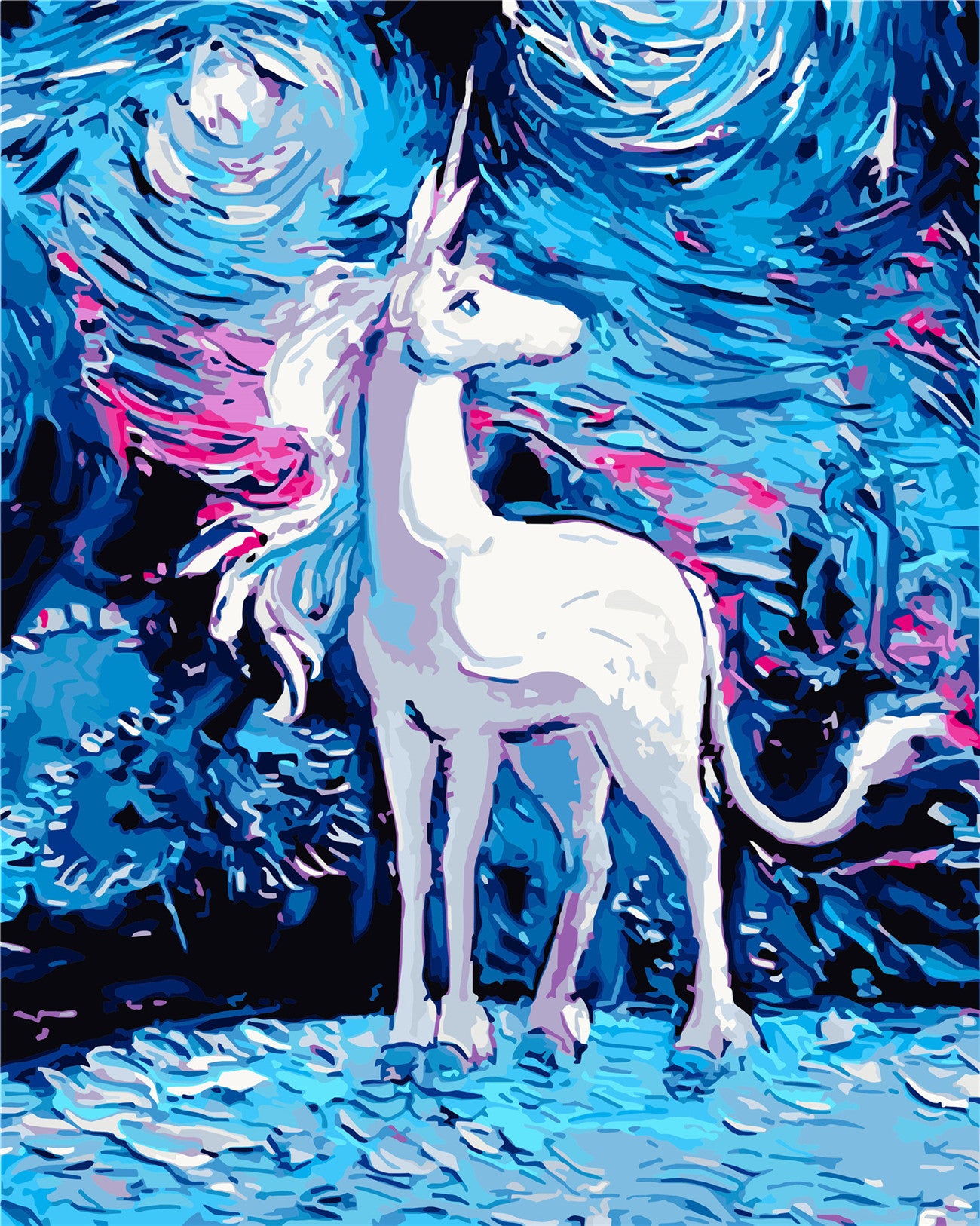 Cartoon & Mystical Malen nach Zahlen WH-1281