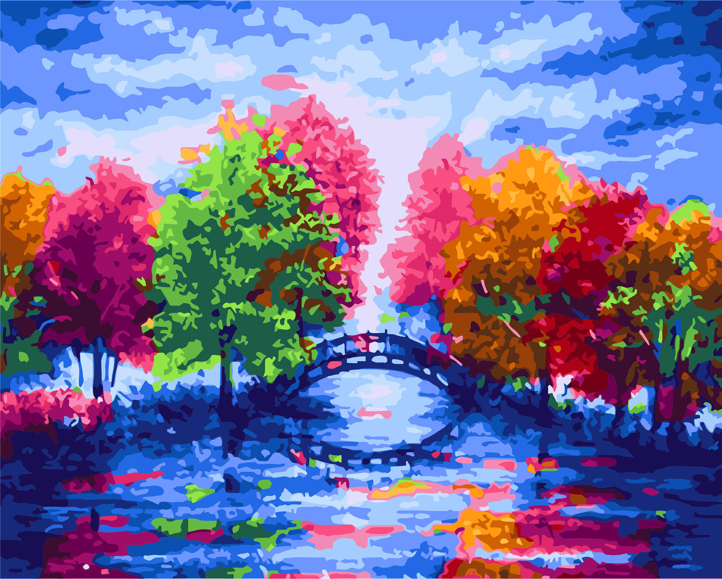 Bunt Malen nach Zahlen WH-1283