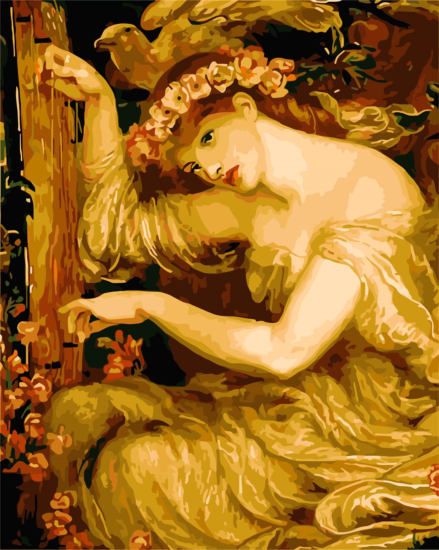 Porträt Malen nach Zahlen WH-1287