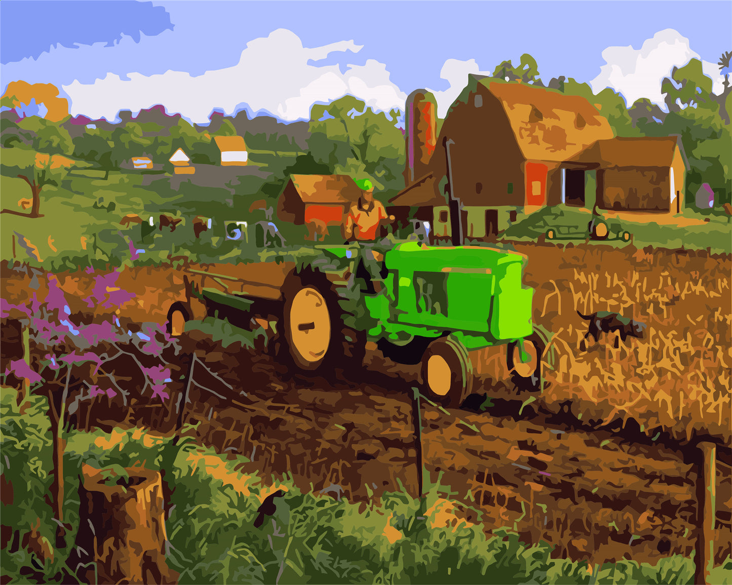 Natürlich Malen nach Zahlen Für Erwachsene WH-1295