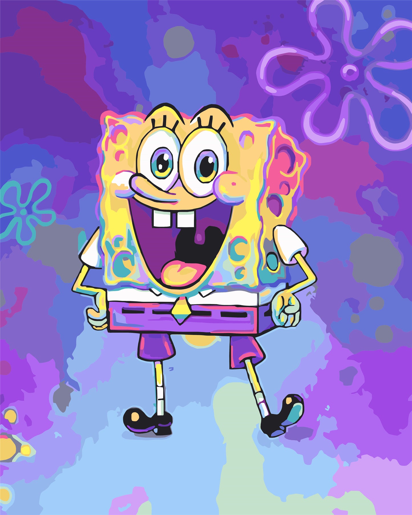 Cartoon & Mystical Malen nach Zahlen WH-1333