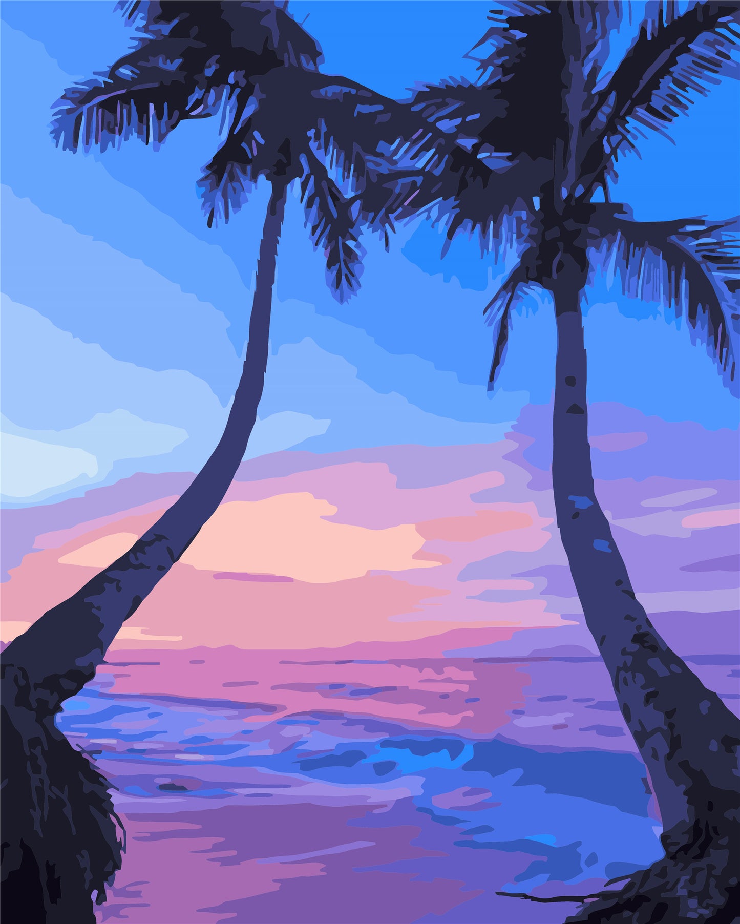 Baum Malen nach Zahlen Für Erwachsene WH-1342