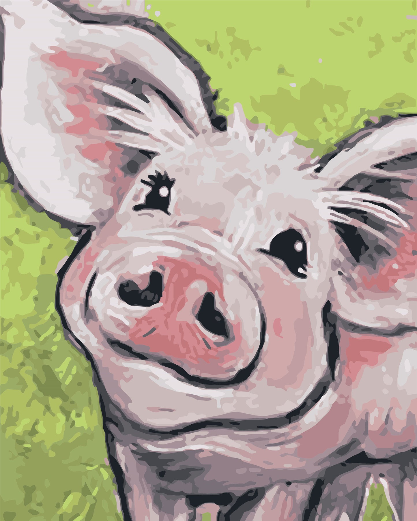 Tier Malen nach Zahlen WH-1365