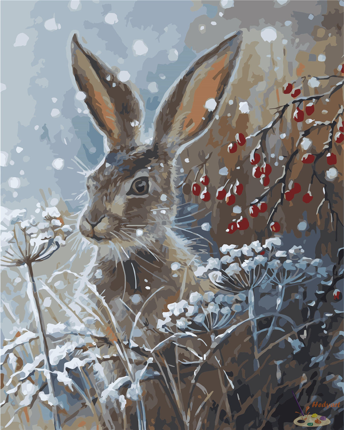 Tier Malen nach Zahlen WH-1382