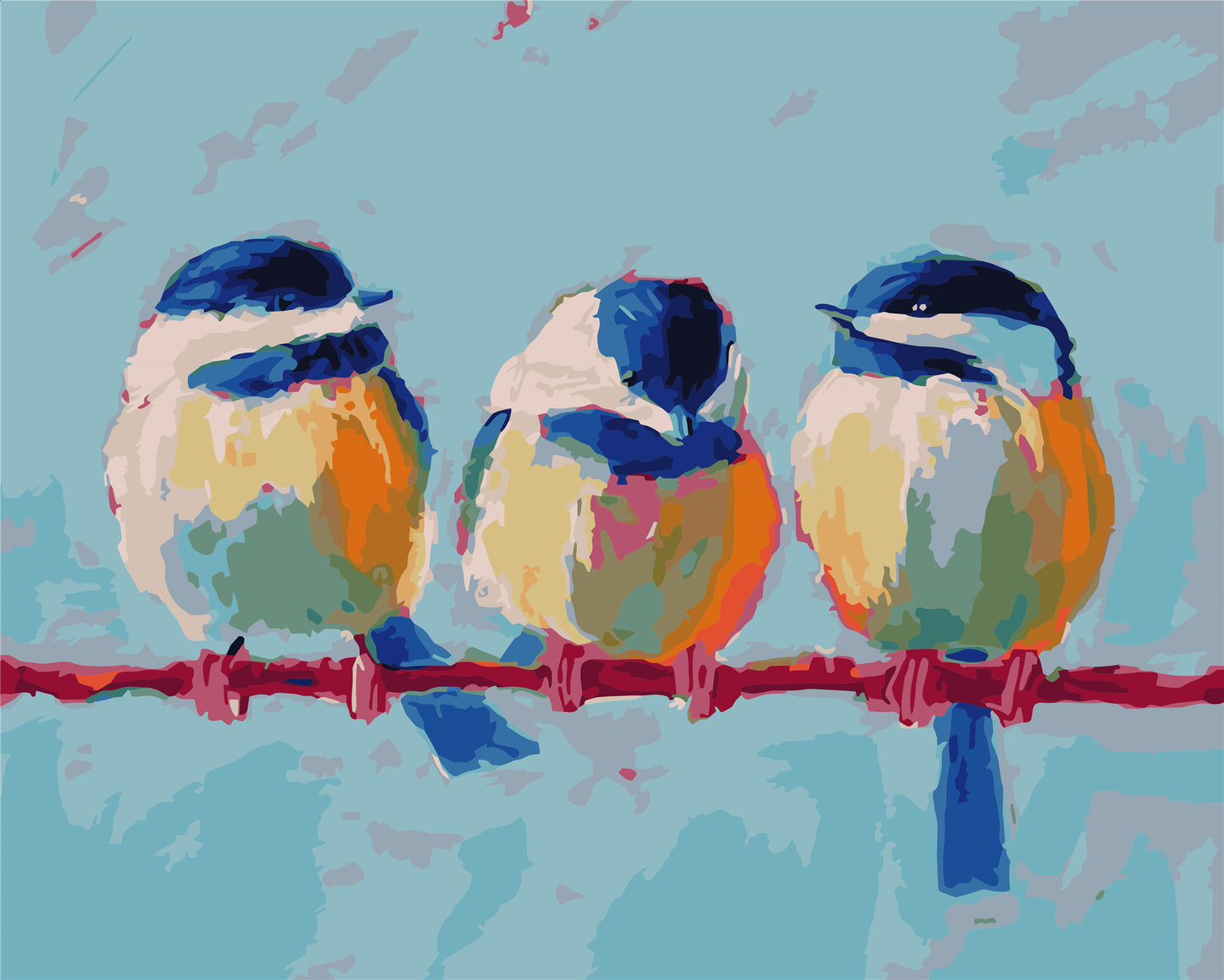 Fliegendes Malen nach Zahlen WH-1384