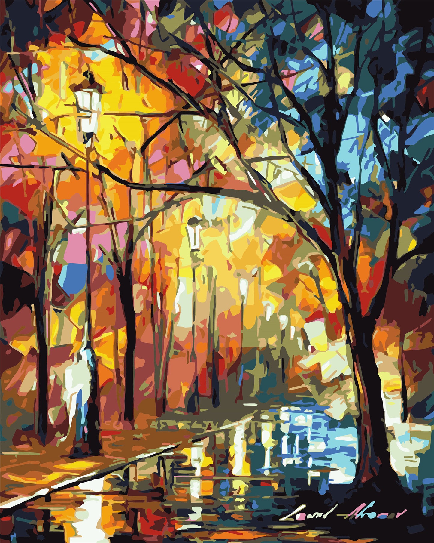 Bunt Malen nach Zahlen WH-1385