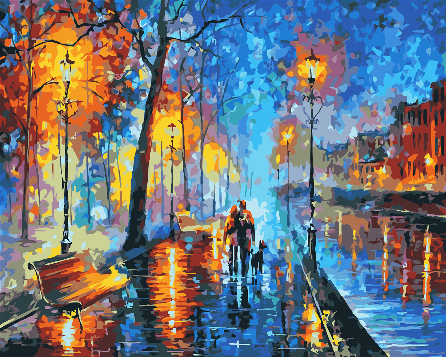 Bunt Malen nach Zahlen WH-1391