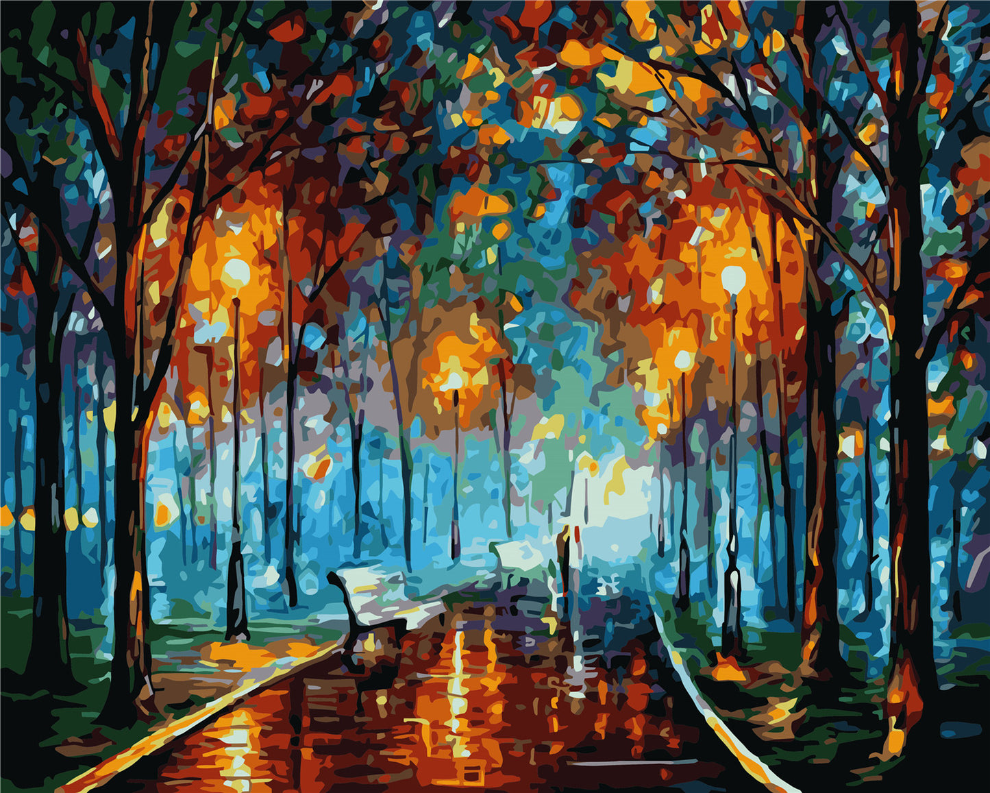 Bunt Malen nach Zahlen WH-1392