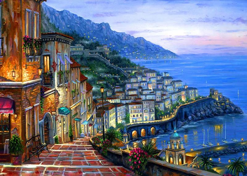 Landschaft Malen nach Zahlen For Adult WH-3000