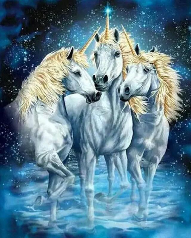 Tier Malen nach Zahlen For Adult WH-3023