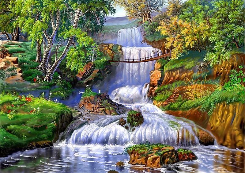 Natürlich Malen nach Zahlen For Adult WH-3037