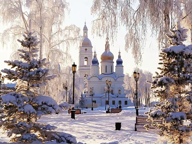 Landschaft Malen nach Zahlen For Adult WH-3043