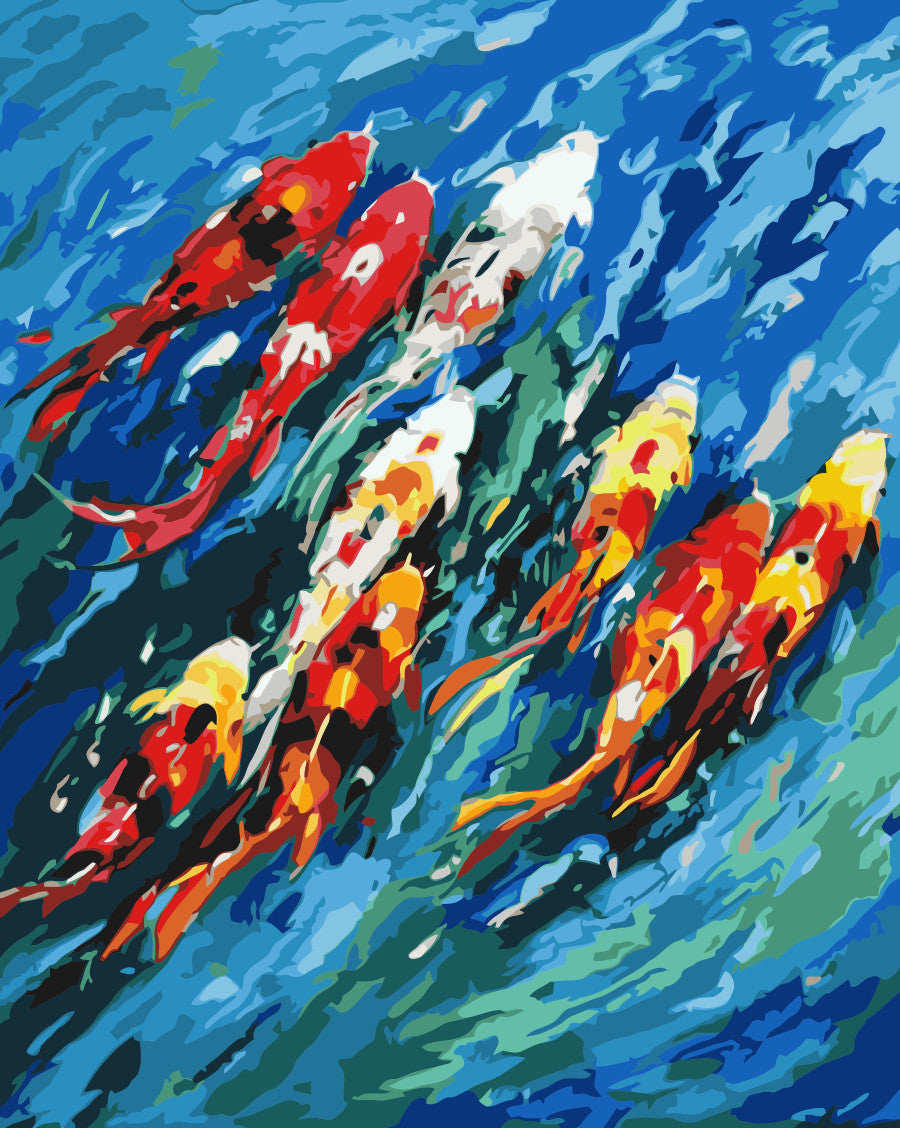 Bunt Malen nach Zahlen WH-80609