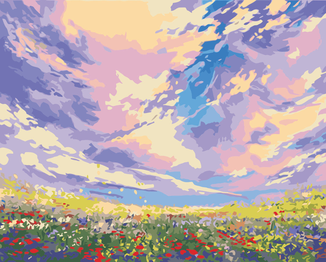 Landschaft Malen nach Zahlen Für Erwachsene WH-80611