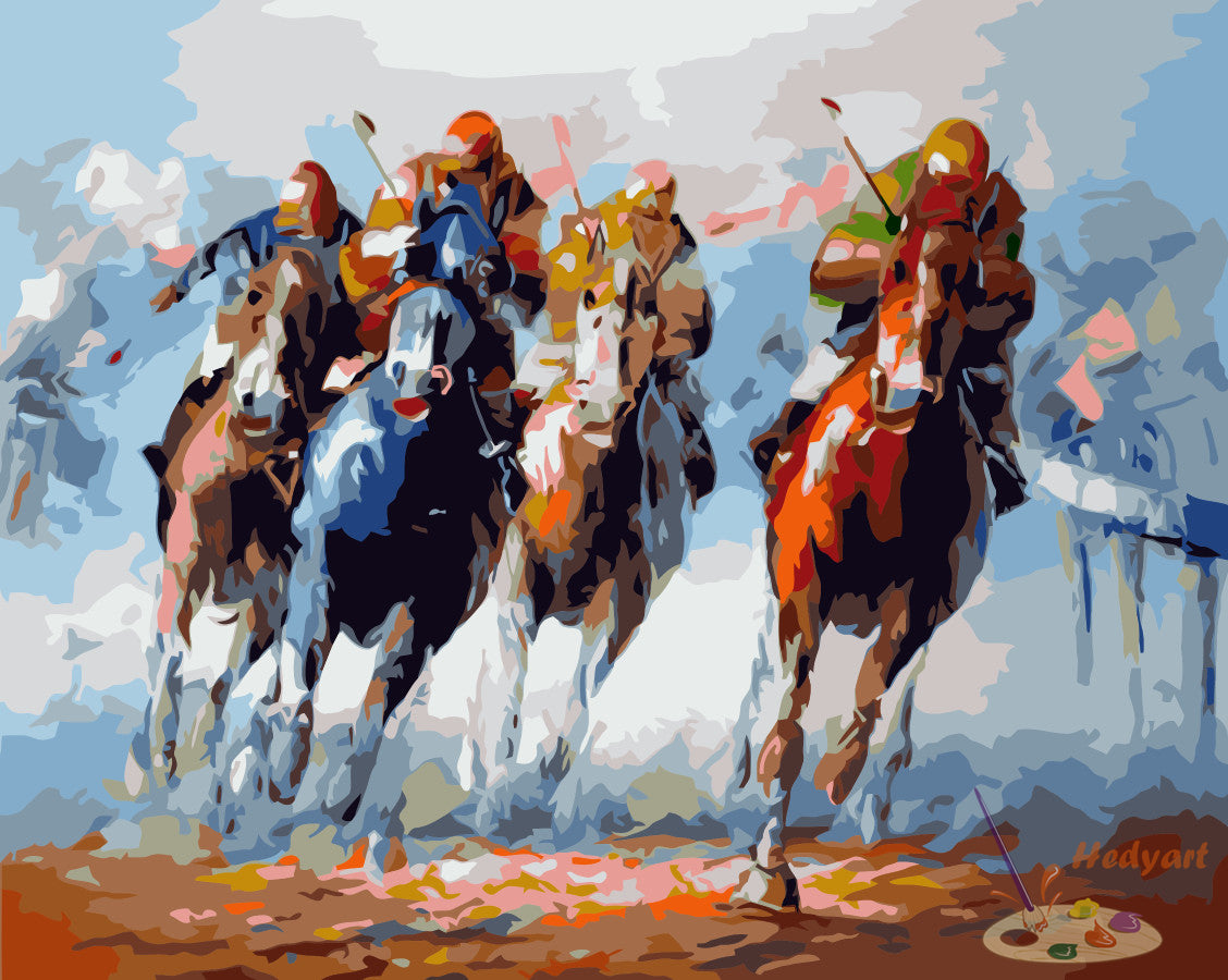 Sport Malen nach Zahlen WH-80620