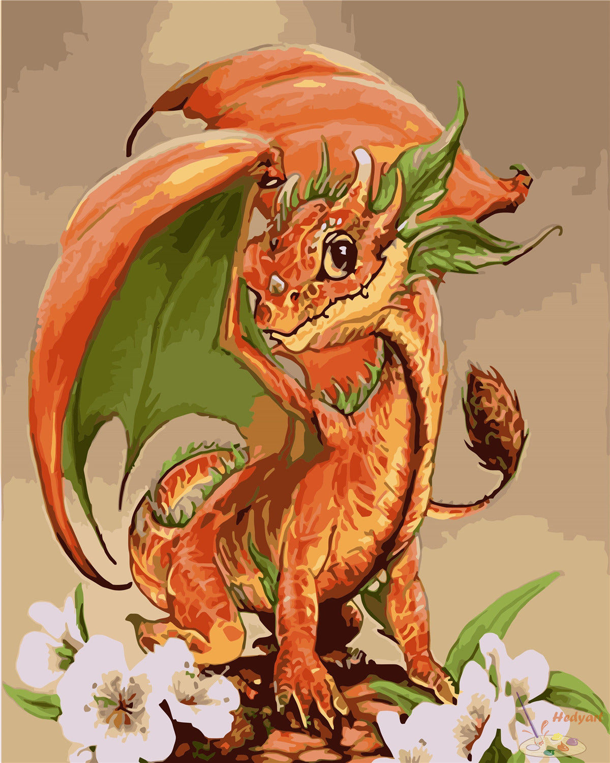 Fantasie Malen nach Zahlen WH-80630