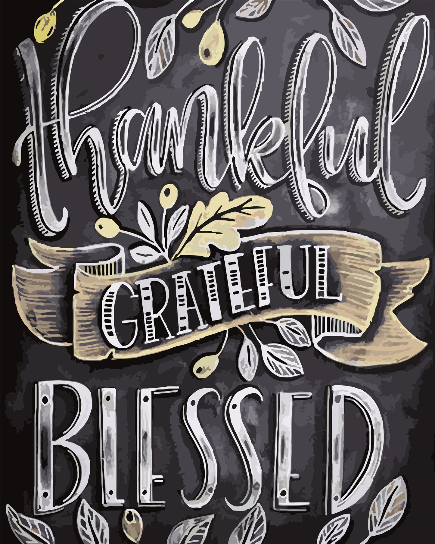 Beliebtes Muster Malen nach Zahlen WH-80635