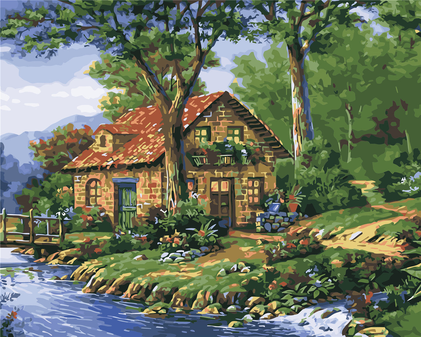 Natürlich Malen nach Zahlen Für Erwachsene WH-80665