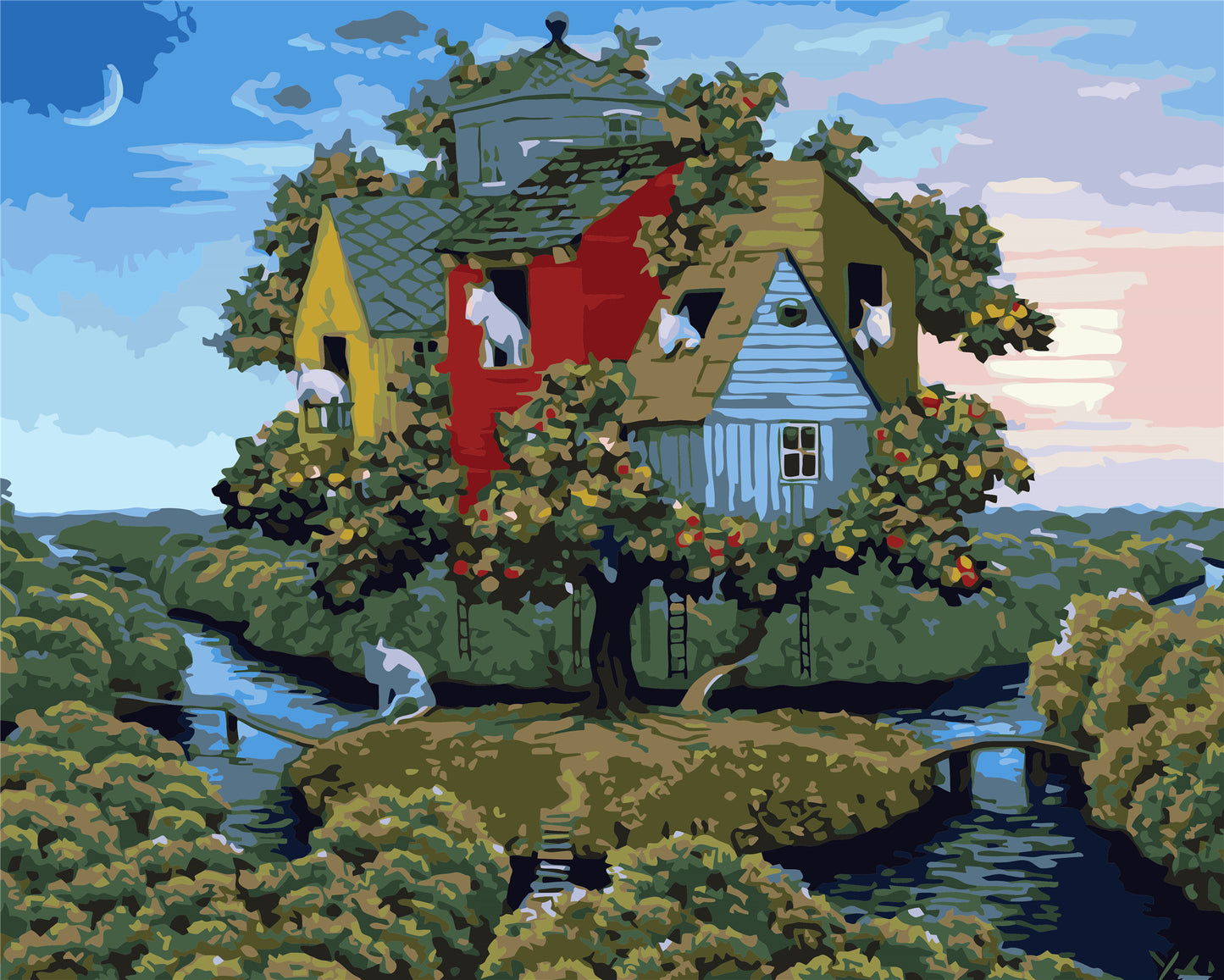 Traum Malen nach Zahlen WH-80678