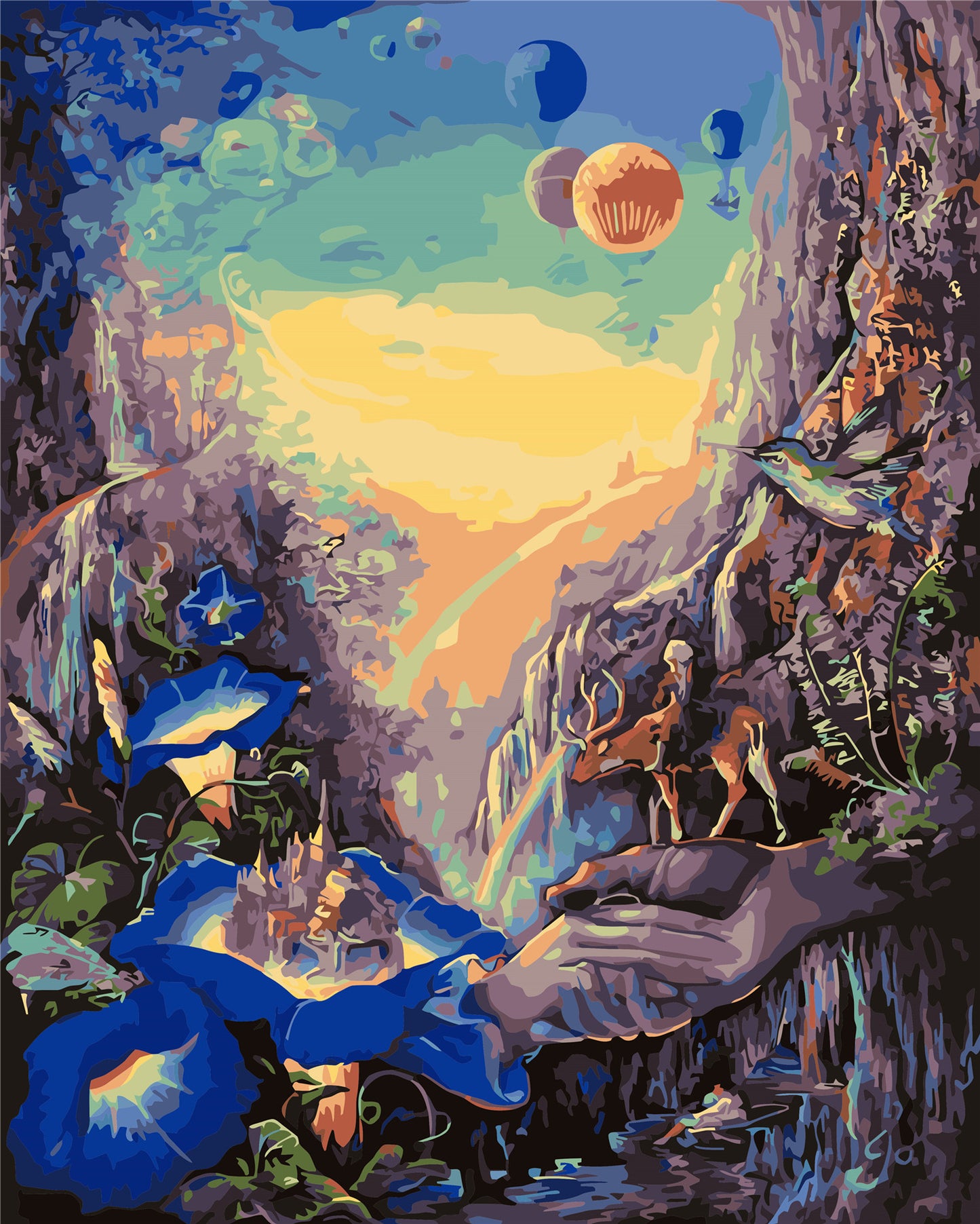 Traum Malen nach Zahlen WH-80695