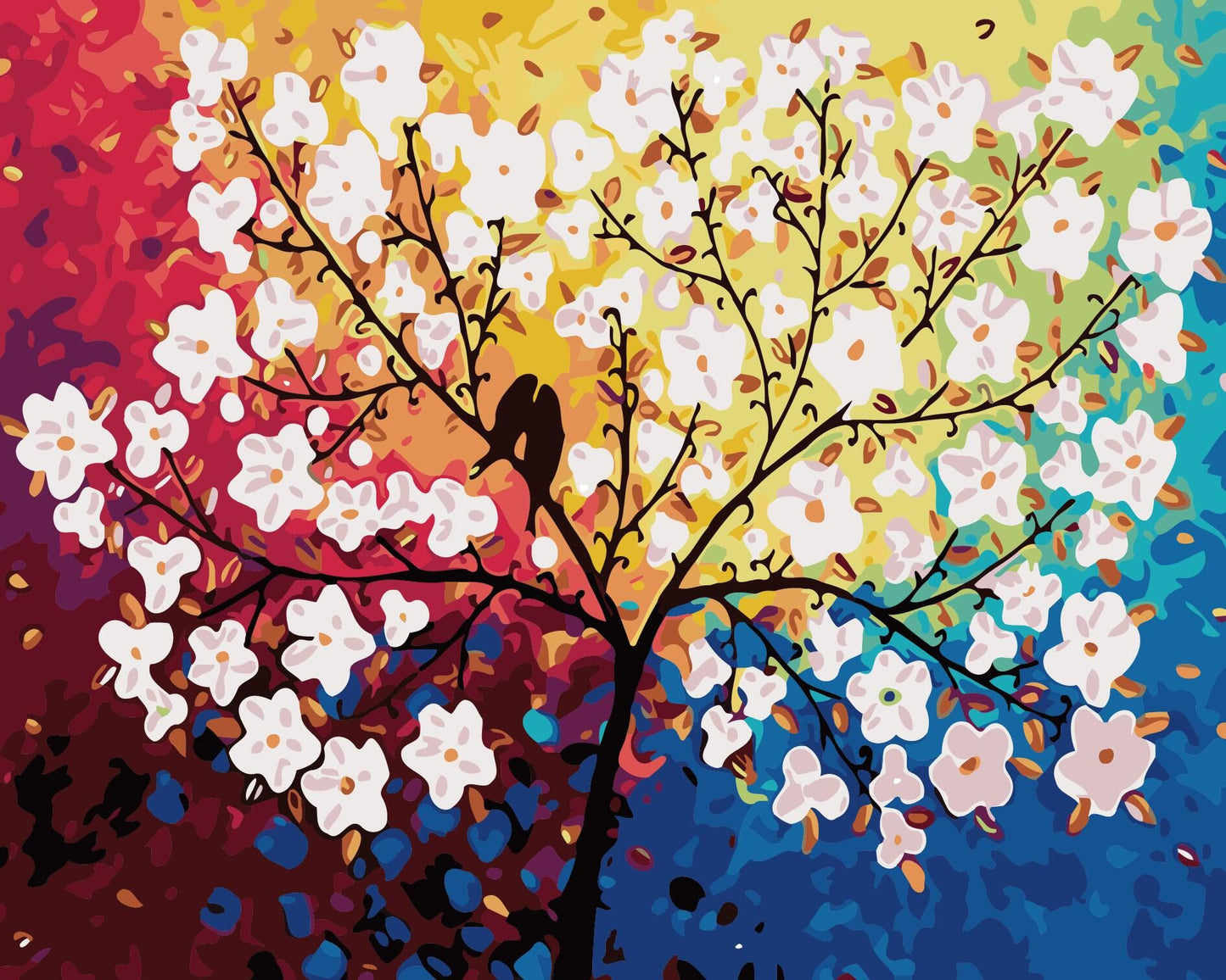 Blume Malen nach Zahlen WH-80719