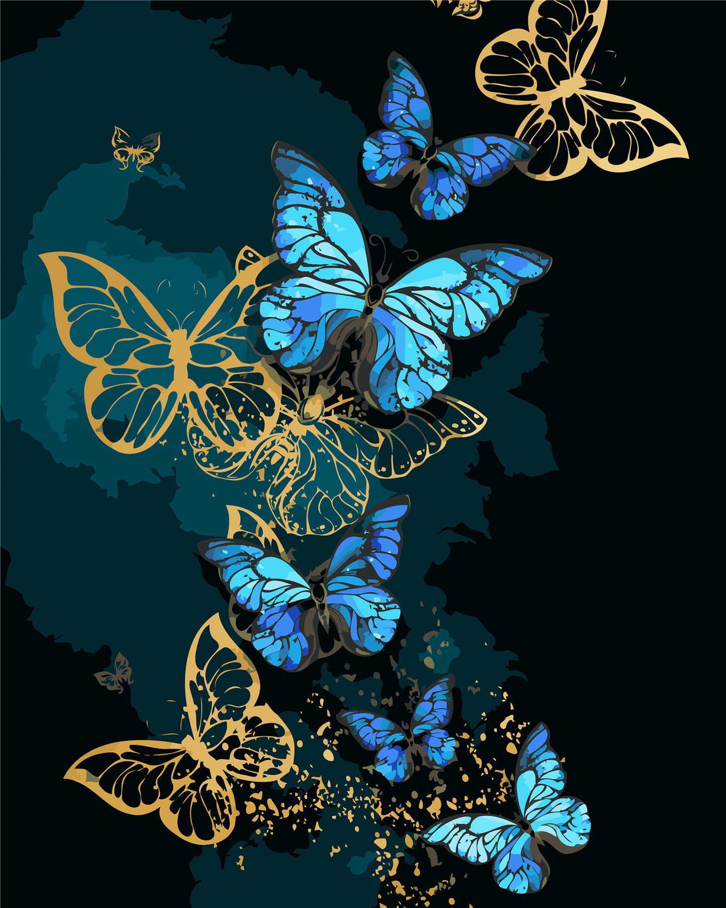 Traum Malen nach Zahlen WH-80720