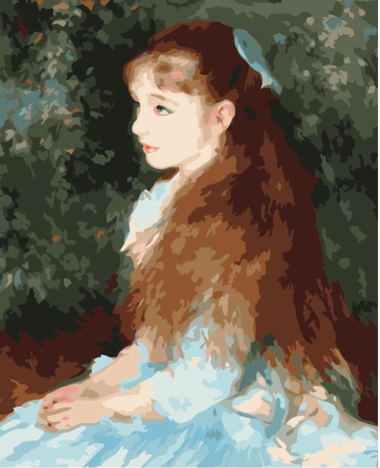 Porträt Dame Malen Nach Zahlen Für Erwachsene WH2024