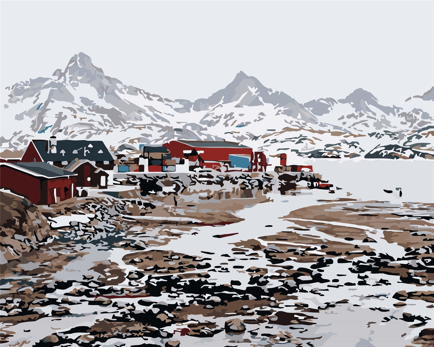 Natur Malen nach Zahlen WH6183