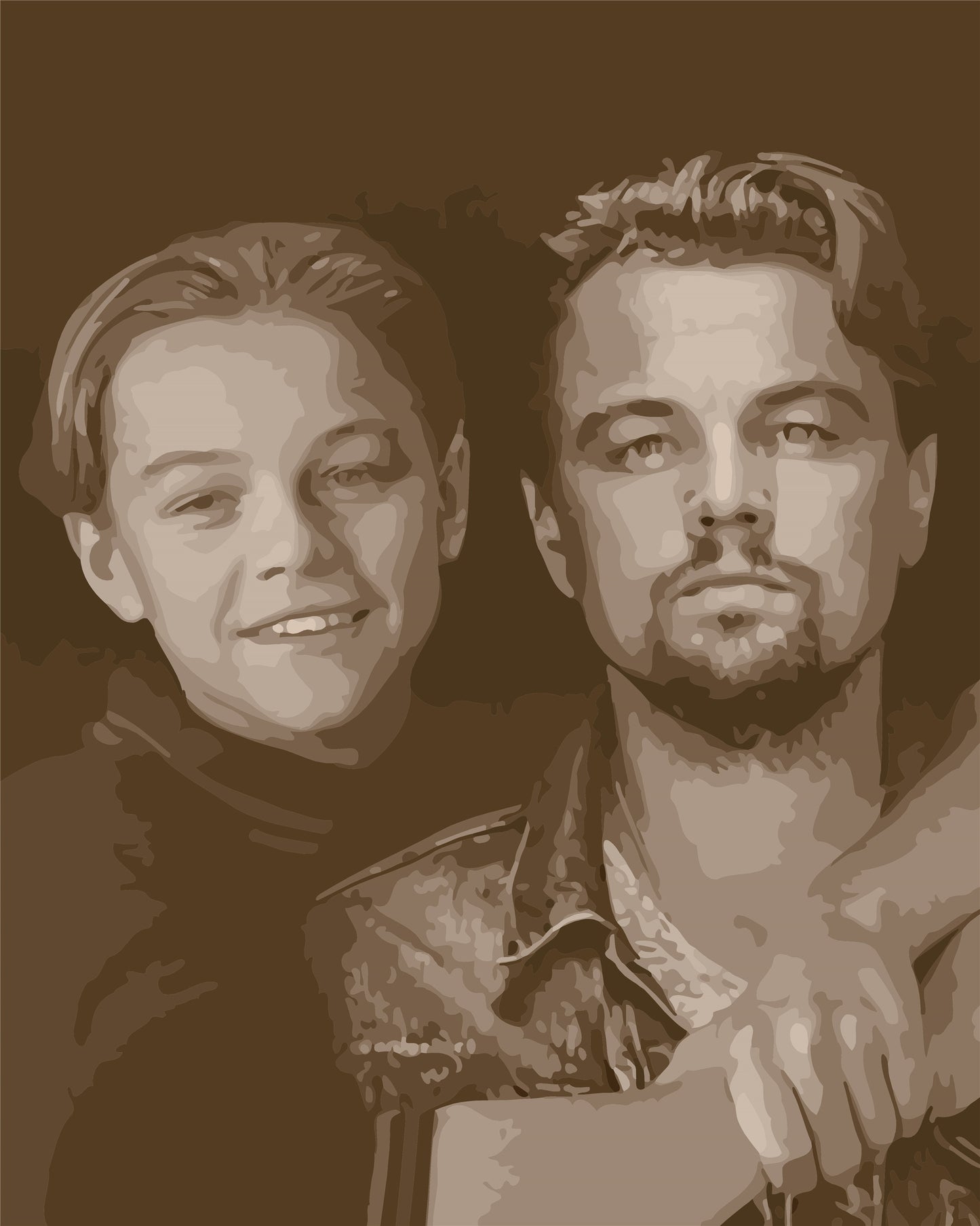 Porträt Malen nach Zahlen WM-327