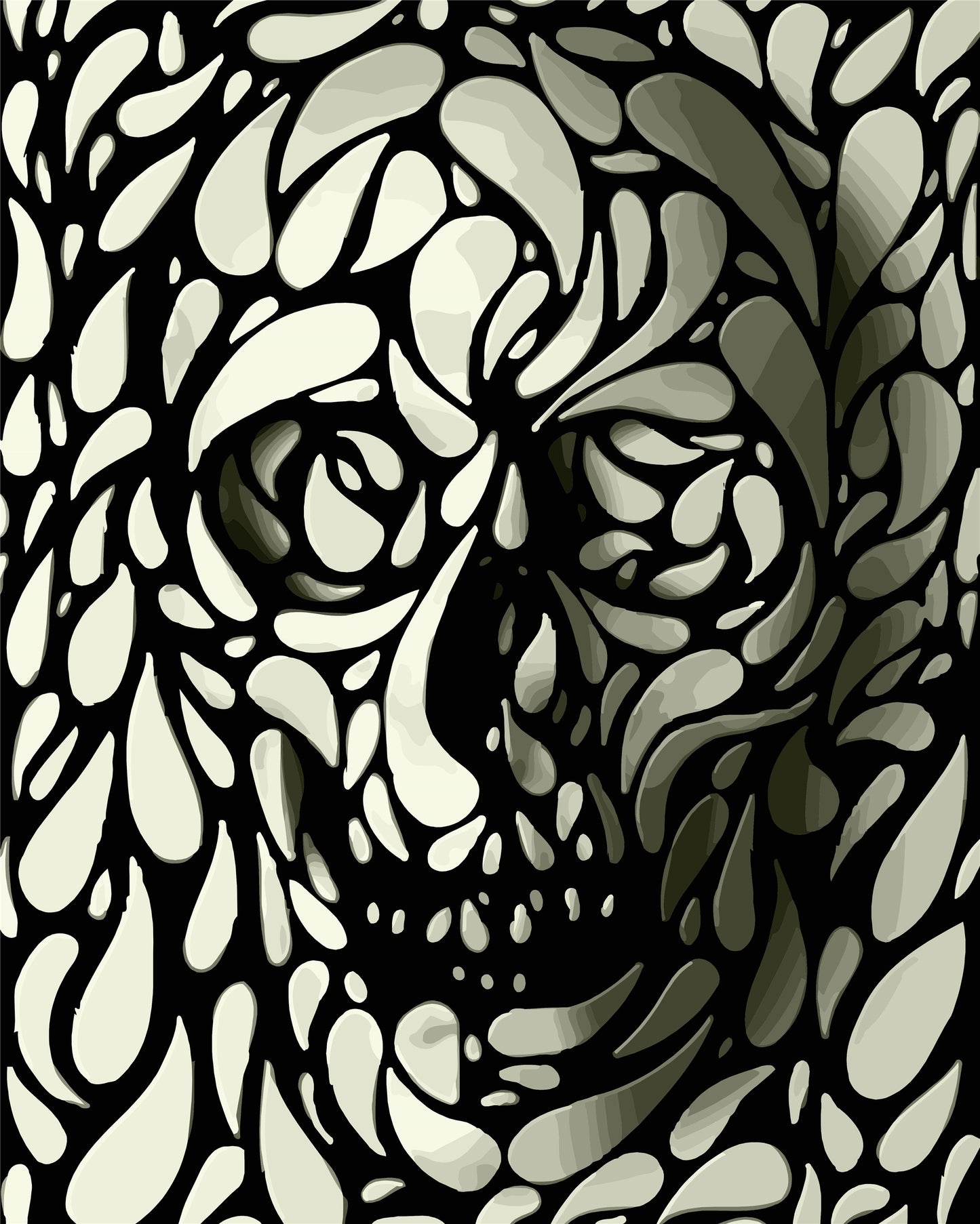 Beliebtes Muster Malen nach Zahlen WM-330