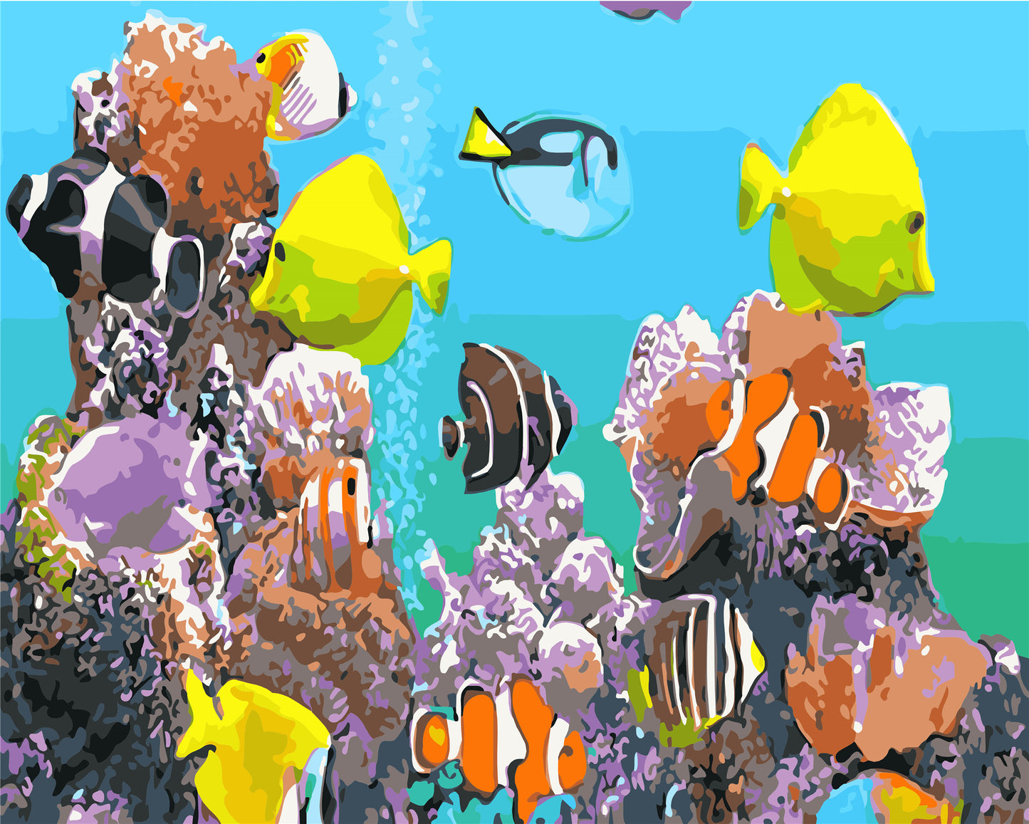 Tier Malen nach Zahlen WM-331