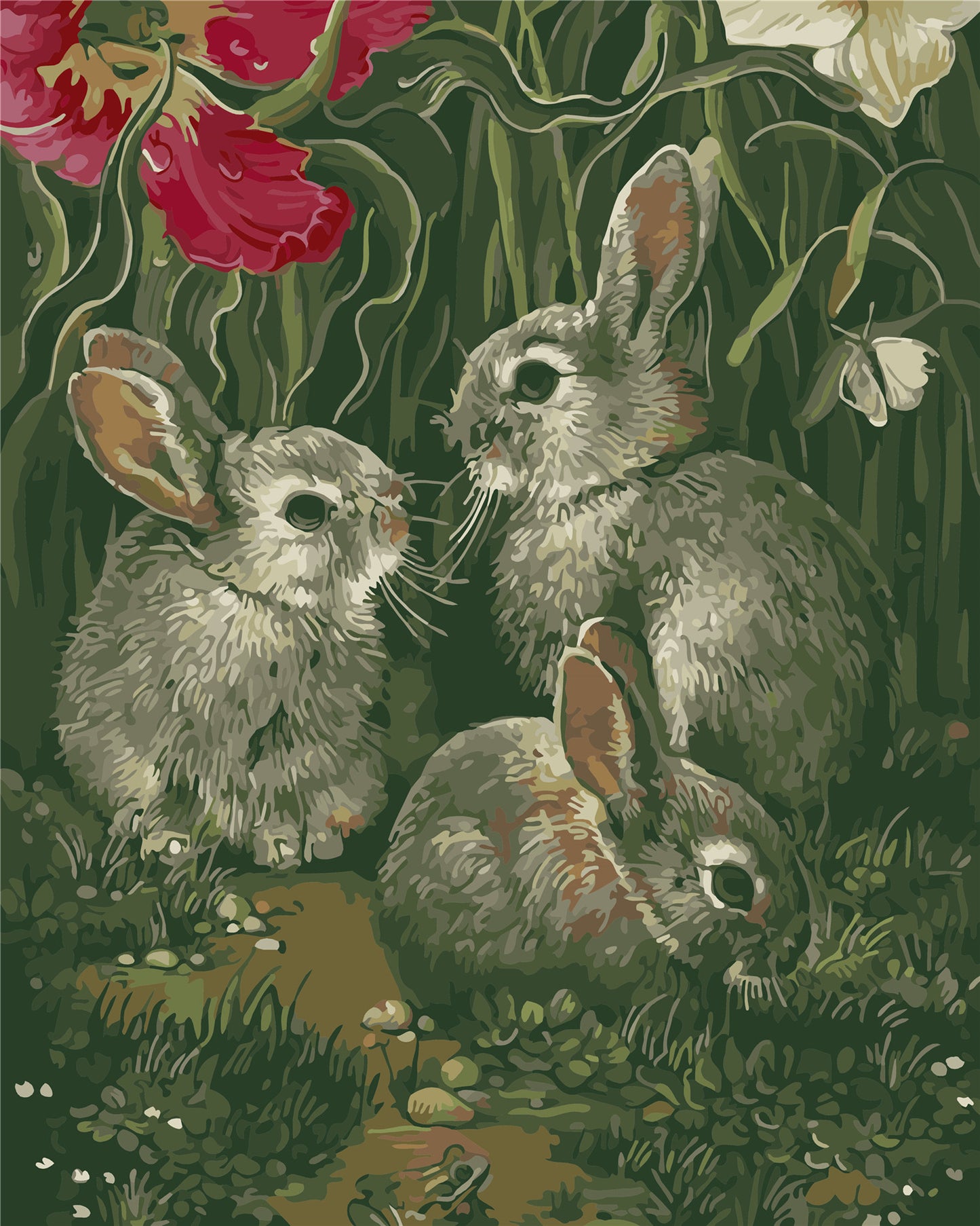 Tier Malen nach Zahlen WM-346