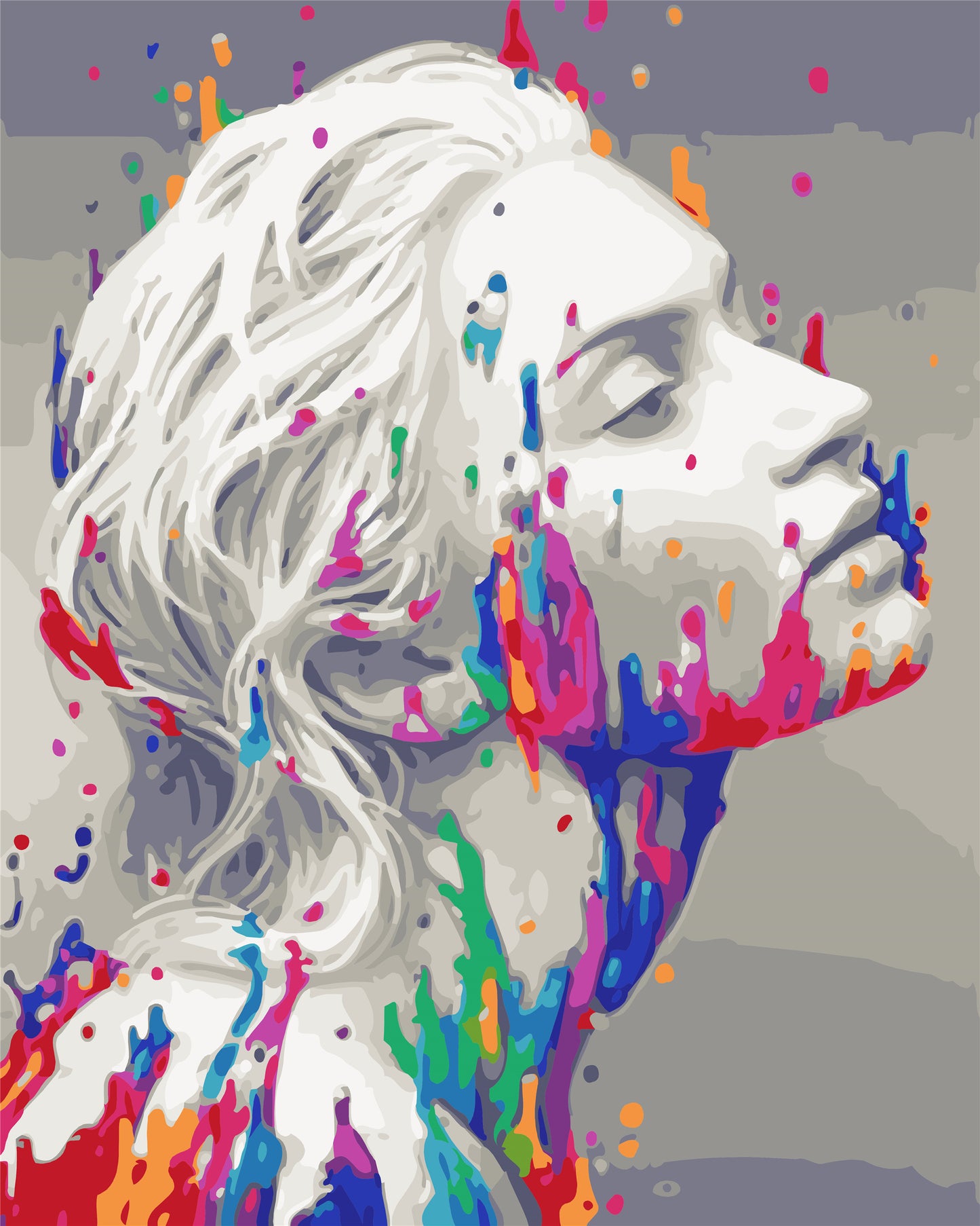 Porträt Malen nach Zahlen WM-351