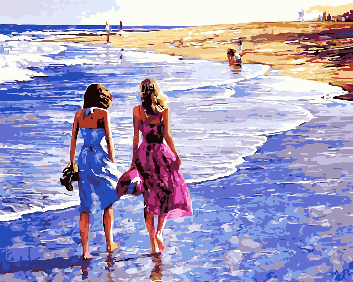 Porträt Malen nach Zahlen WM-380