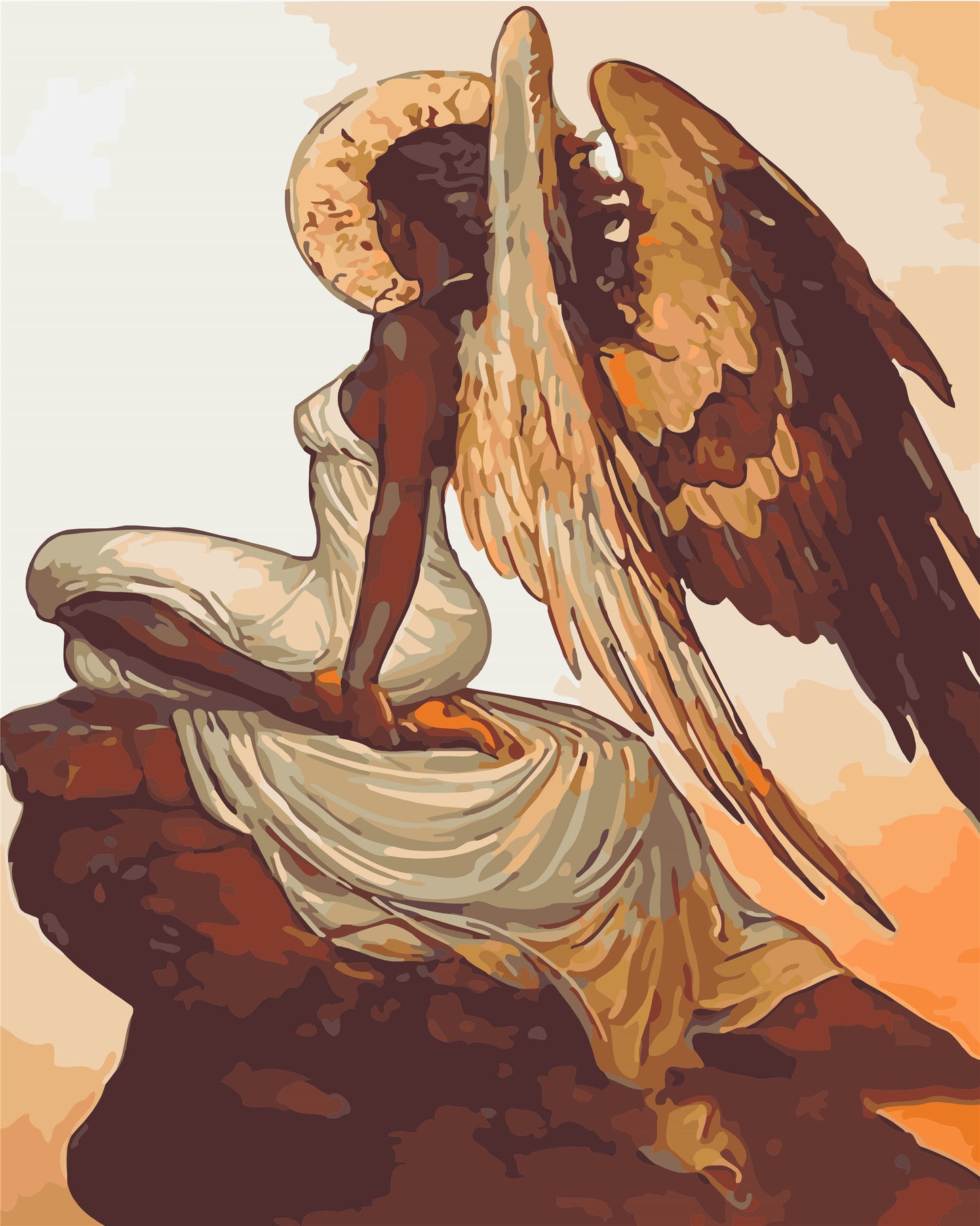 Porträt Malen nach Zahlen WM-391