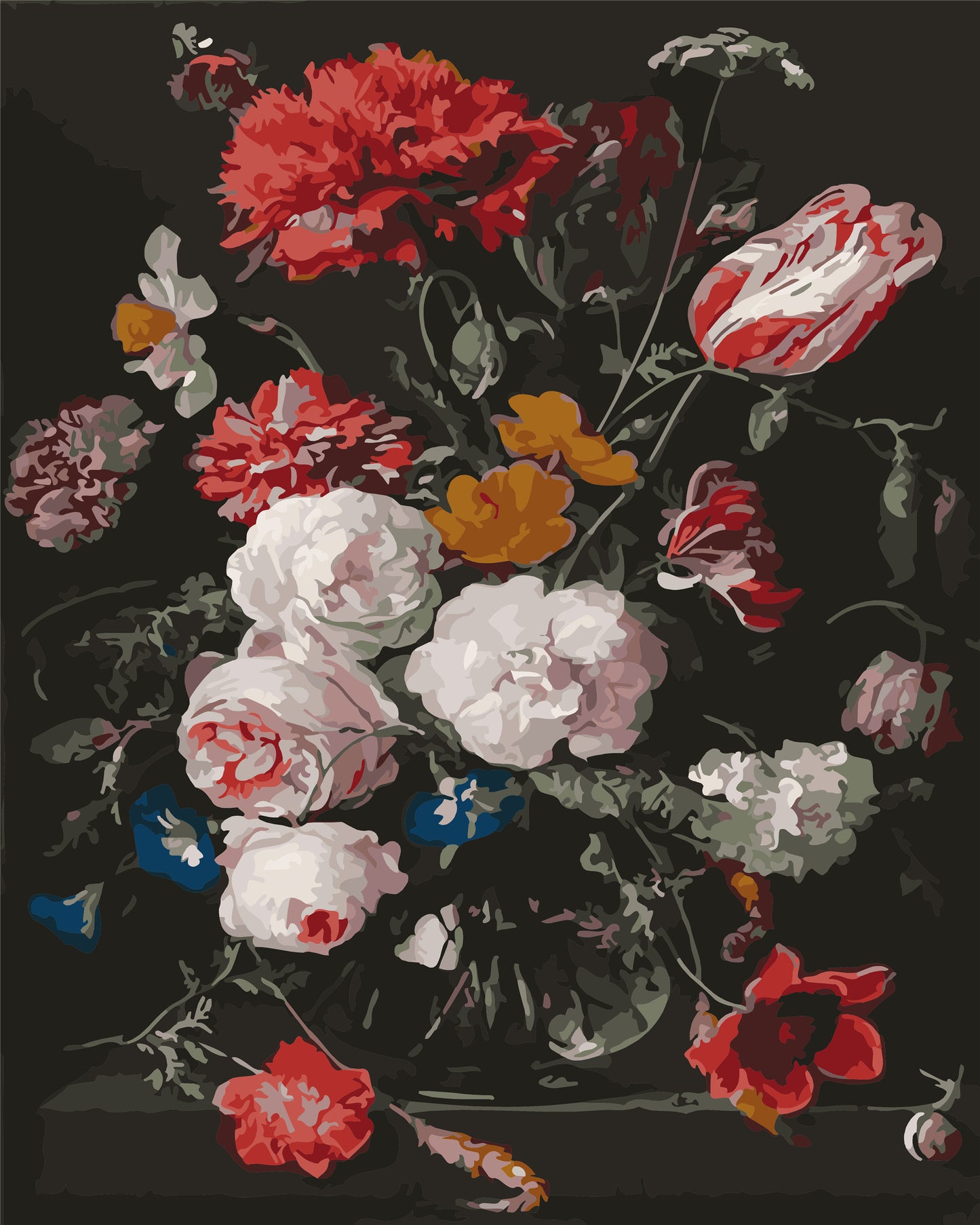 Blume Malen nach Zahlen WM-392