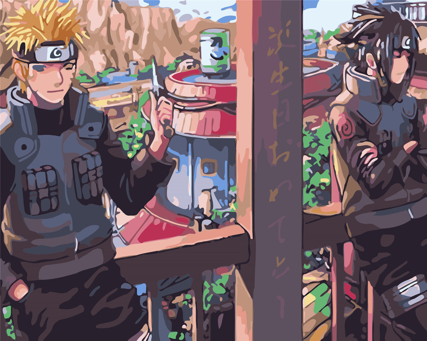 Cartoon Malen nach Zahlen WM-393