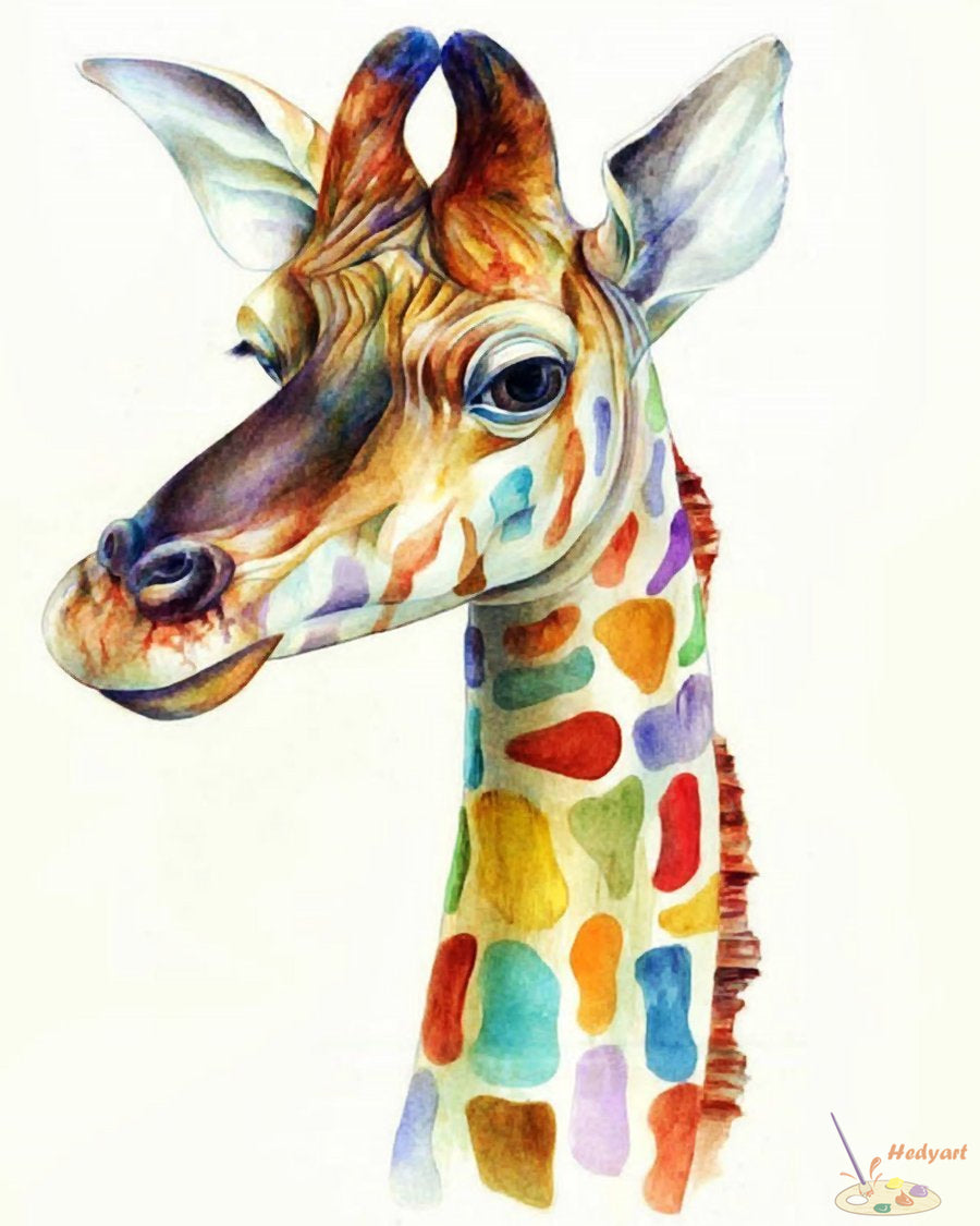 Tier Malen nach Zahlen WM-555