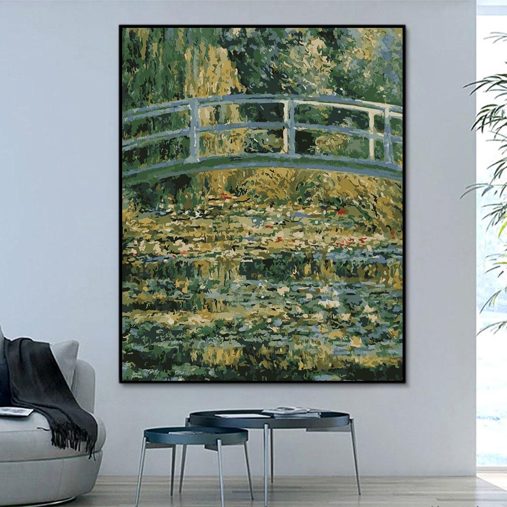 Natürlich Brücke Malen Nach Zahlen Für Erwachsene HQD1331