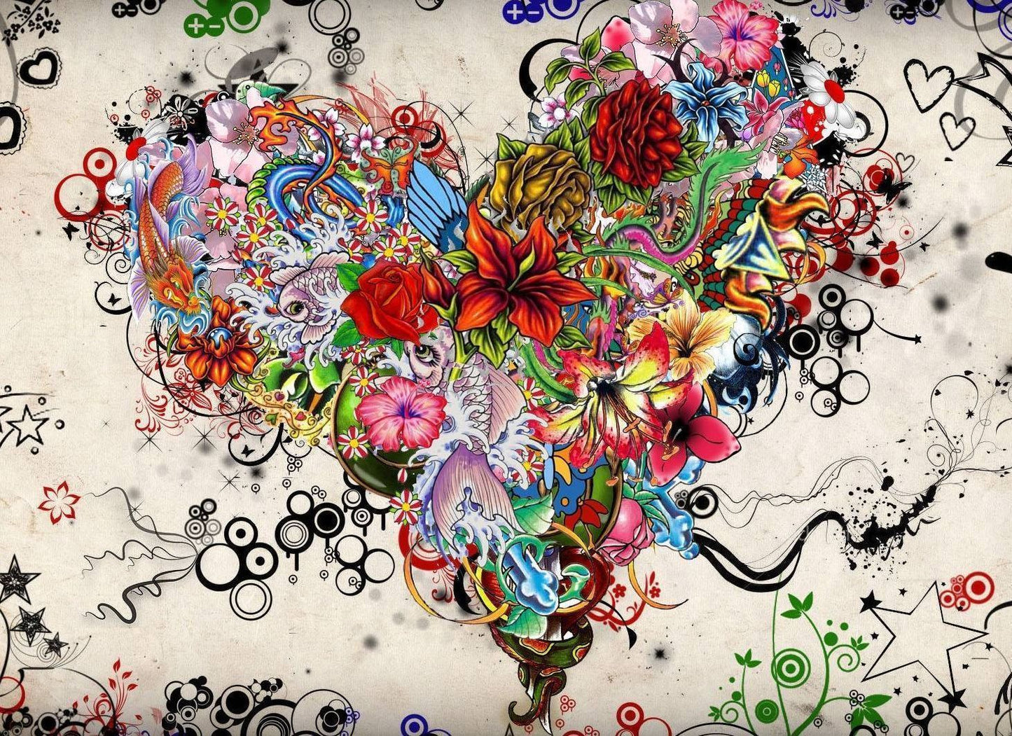 Beliebtes Muster Malen nach Zahlen WM-953