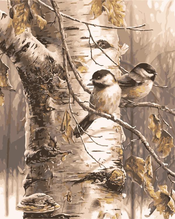 Vogel Malen Nach Zahlen WM077