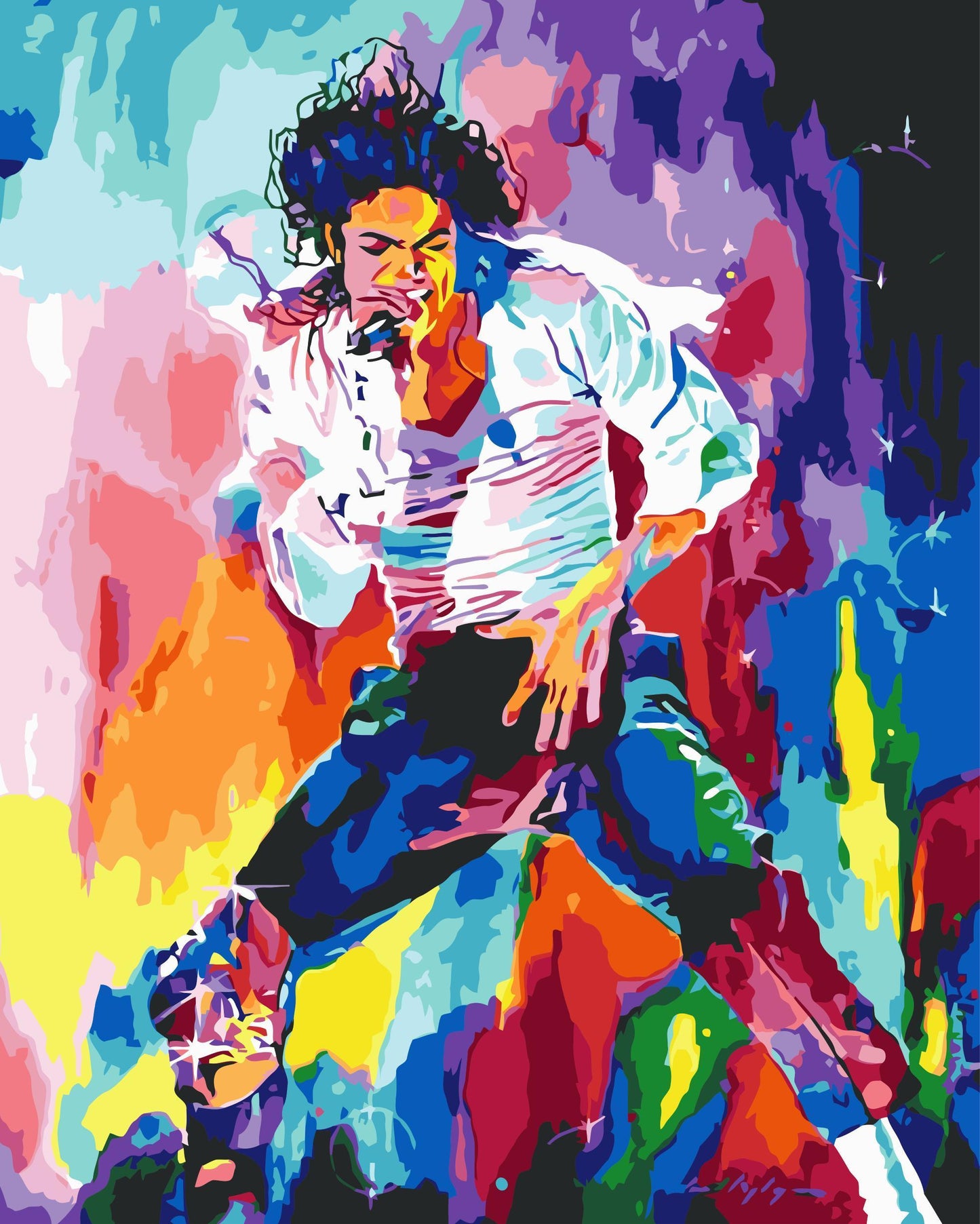 Porträt Malen Nach Zahlen WM100